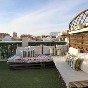 Cz-casa Azul Terraza Playa Apartment Malaga